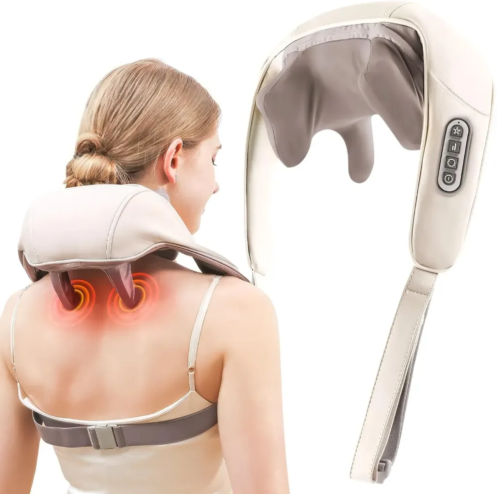 Neck and Back Massager with Heat