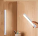 Rechargeable Motion Sensor LED Strip Light - Wireless USB Cabinet & Wardrobe Night Light with Human Body Detection (1 Piece)