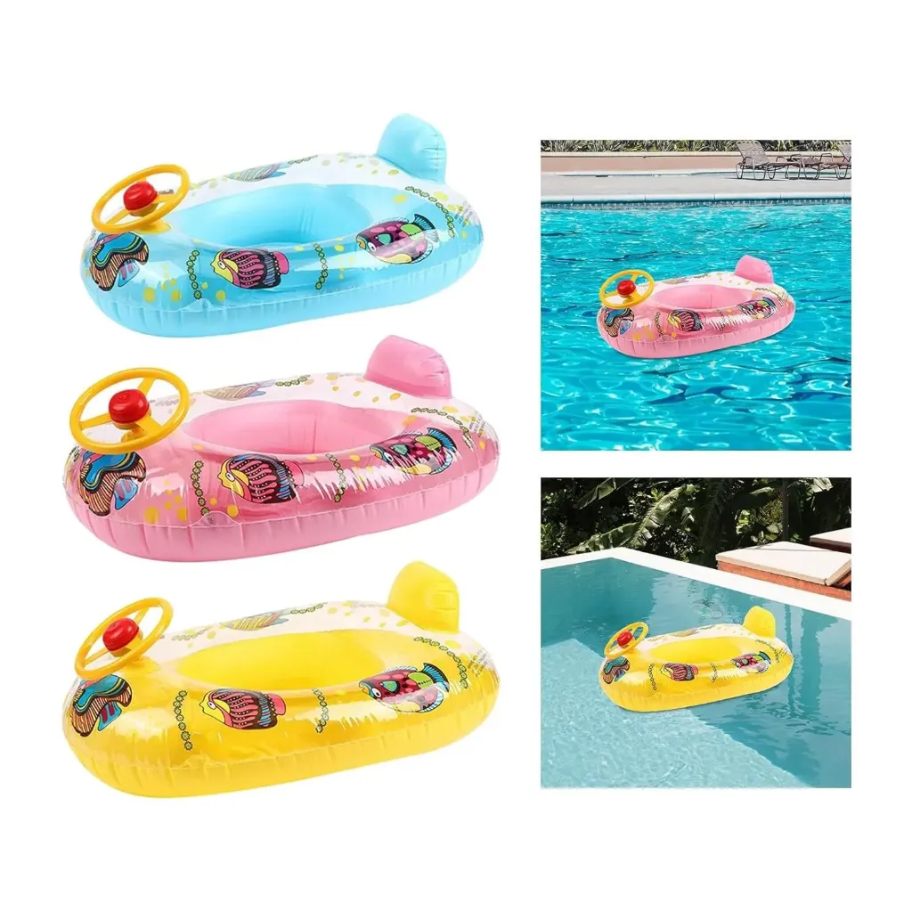 Swimming Baby Float Seat - Inflatable Pool Tube for Kids - Pack of 1