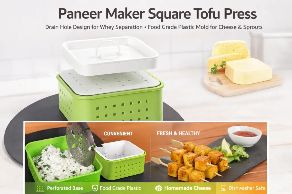 Paneer Maker Square Tofu Press