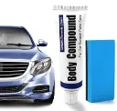 Car Scratch Remover Kit - Deep Scratch Repair Polishing Wax with Sponge - Body Compound Cream for Car Bike Motorcycle