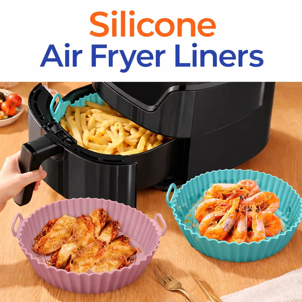Air Fryer Silicone Liners (5 inch)