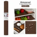 Waterproof Fridge & Drawer Mats (45x500 cm) - Brown