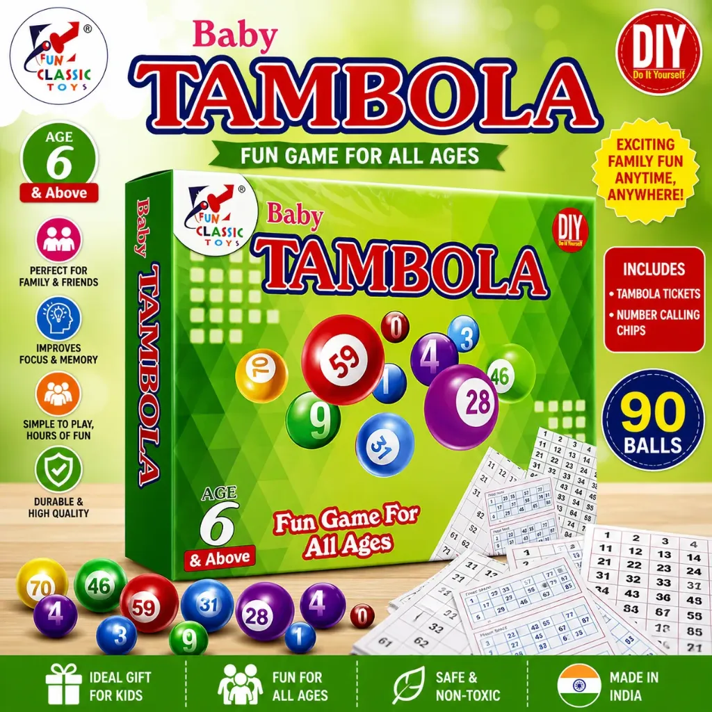 [KBS-2047] DIY Art and Craft Kit (Baby Tambola)