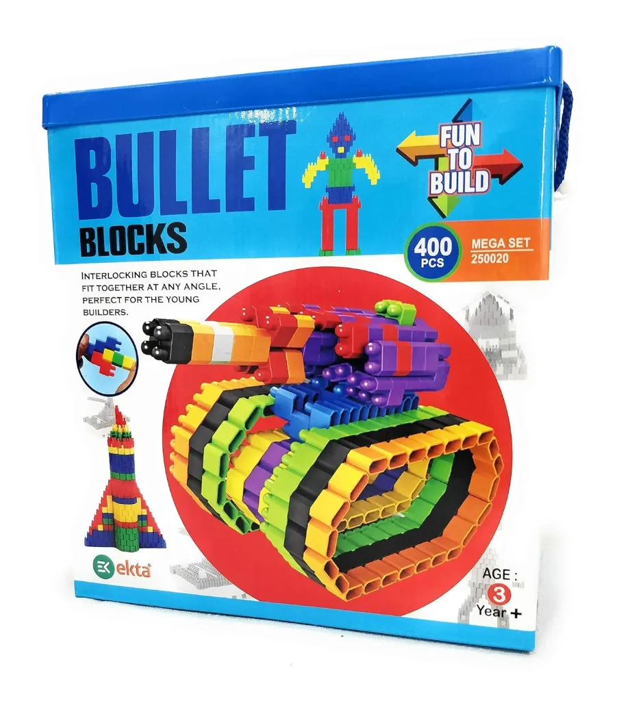 [KBS-2062] Ekta Bullet Blocks Mega Set (400 Pcs)