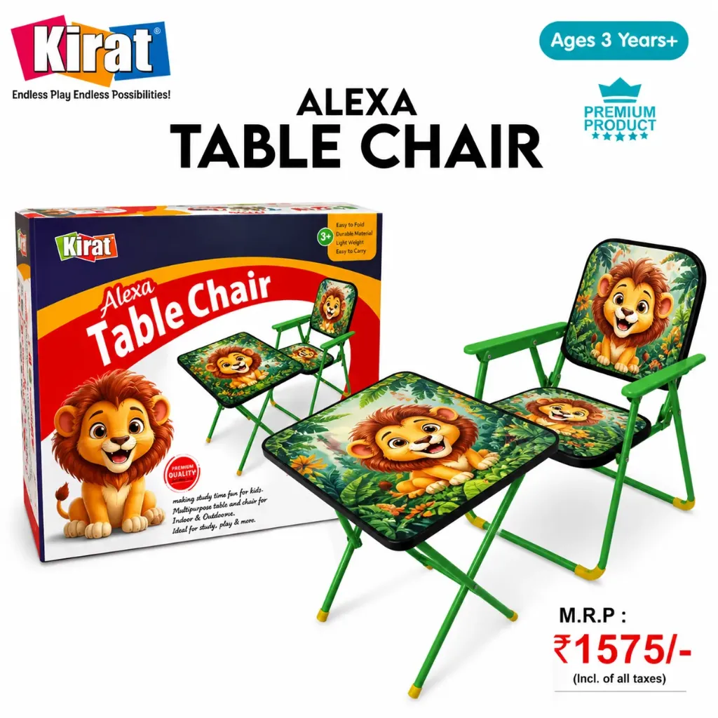 Kirat Alexa Table Chair (Assorted Design)