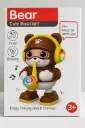 Musical Saxophone Bear Toy with Lights & Dancing Action for Kids