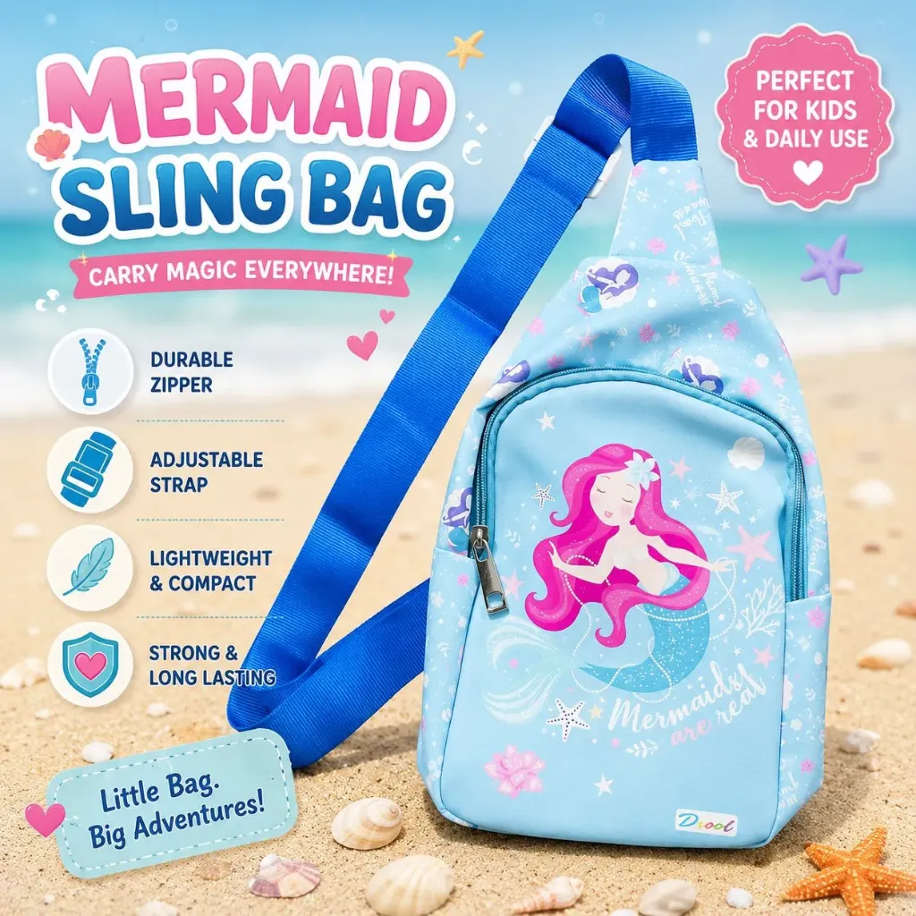 Mermaid Chest Bag