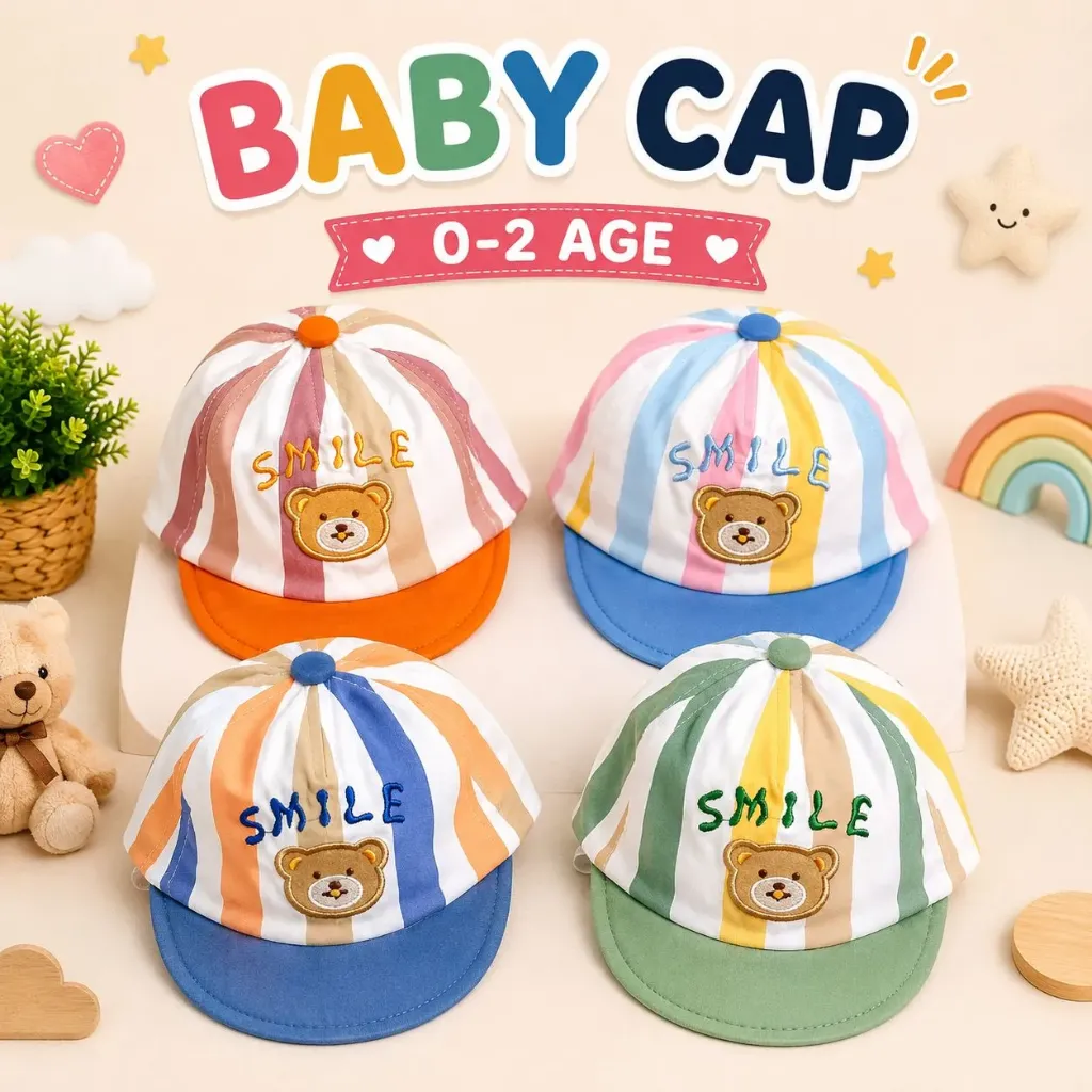 [KBS-2127] Baby Cap for Age Group 0-2 Year (No.2127)