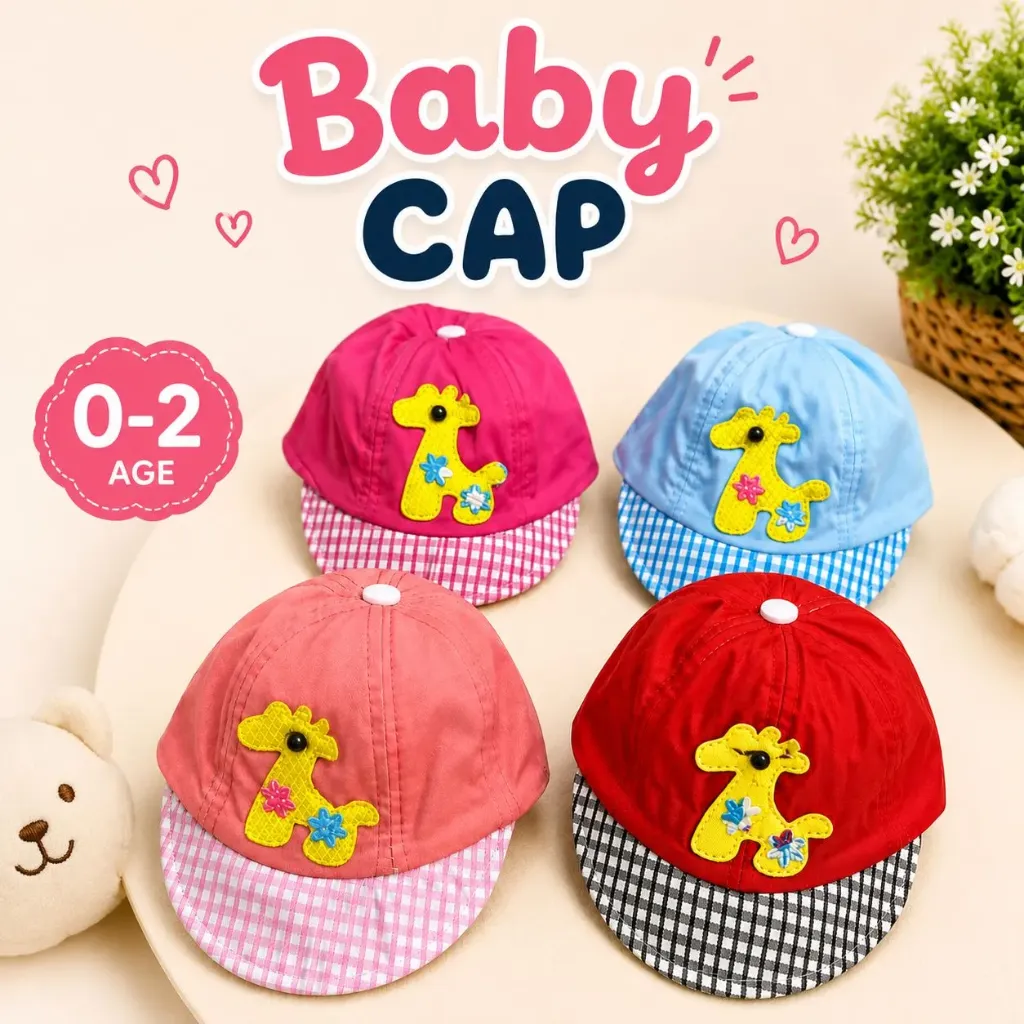 Baby Cap for Age Group 0-2 Year (No.2128)