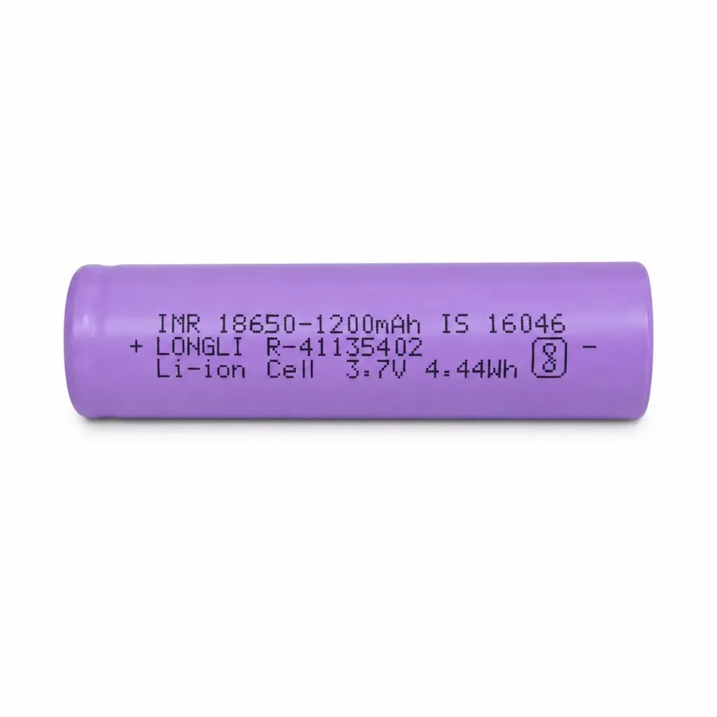18650 Rechargeable Battery 3.7V 1200mAh