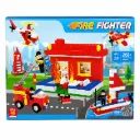 Fire Fighter Building Blocks (260+ Interlocking Blocks) - Lego