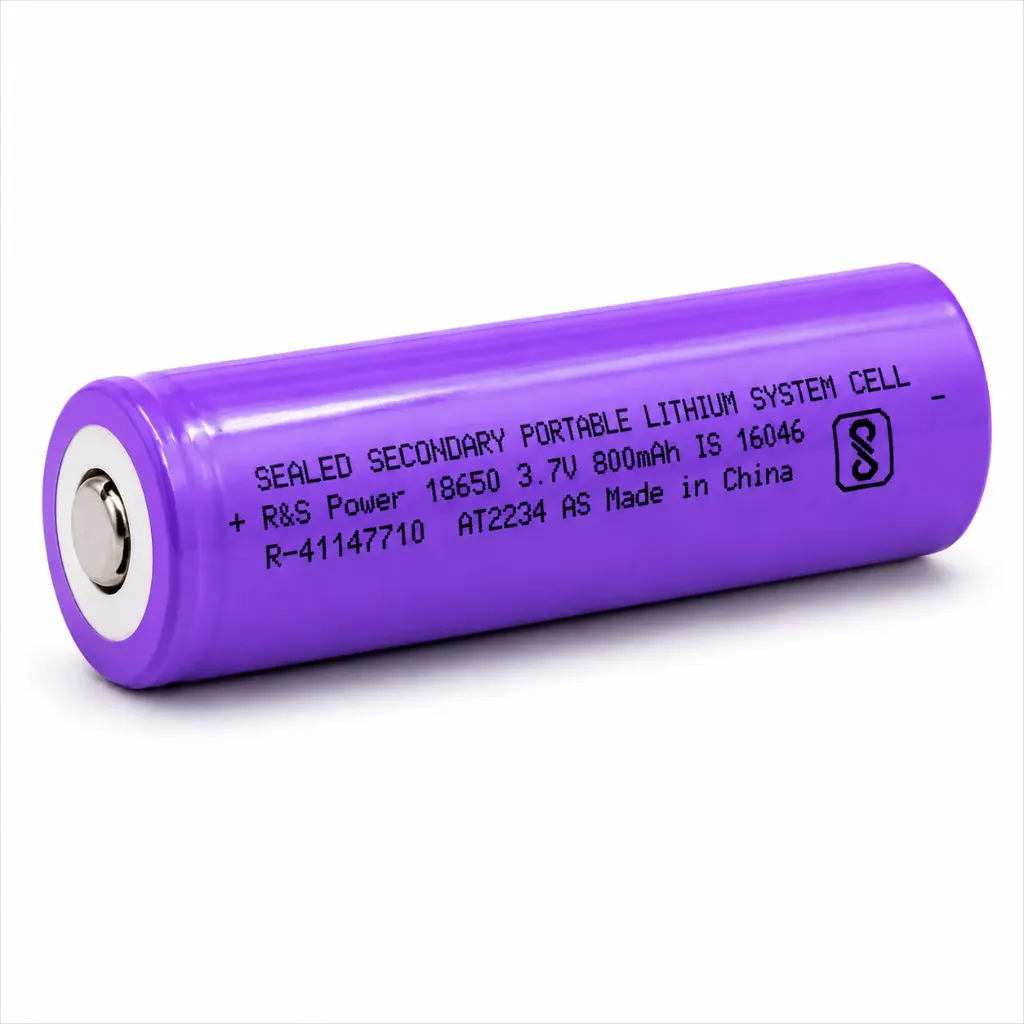 [KBS-2163] 18650 Rechargeable Battery 3.7V 800mAh