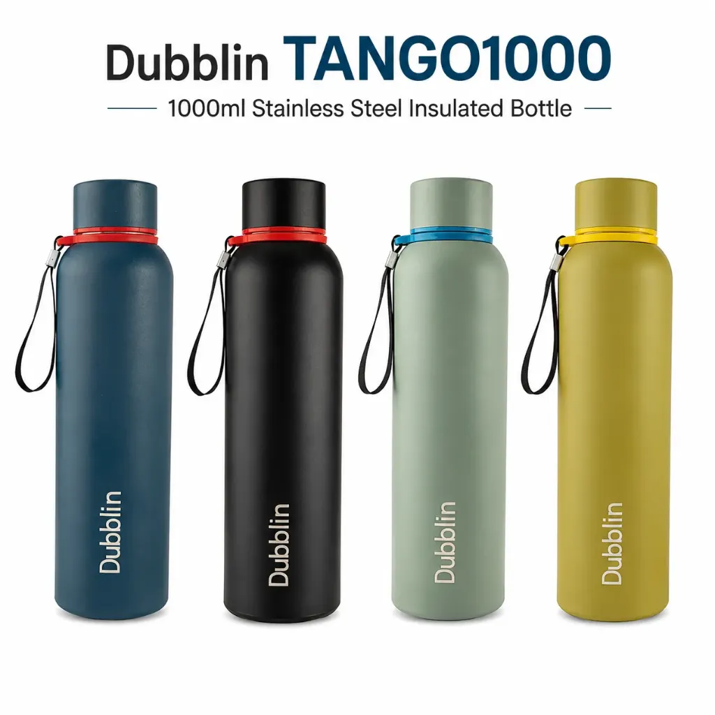 Dubblin Stainless Steel Vacuum Bottle (TANGO 1000, 950ml)