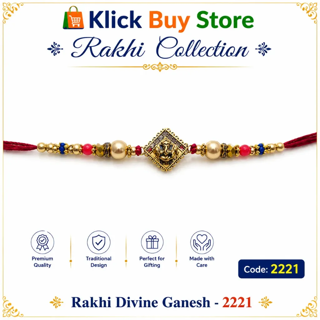 Rakhi Divine Lord Ganesha (2221)