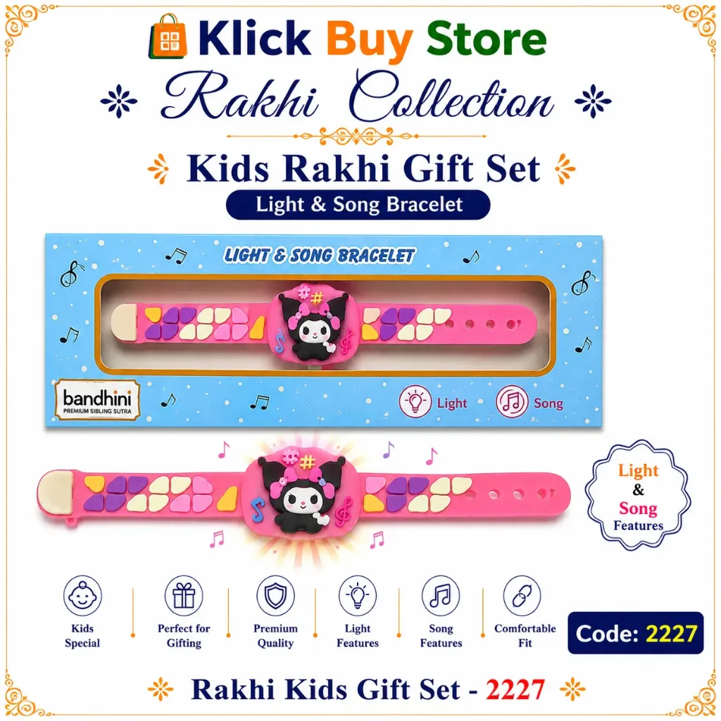 Rakhi Kids Light & Song Bracelet (2227)
