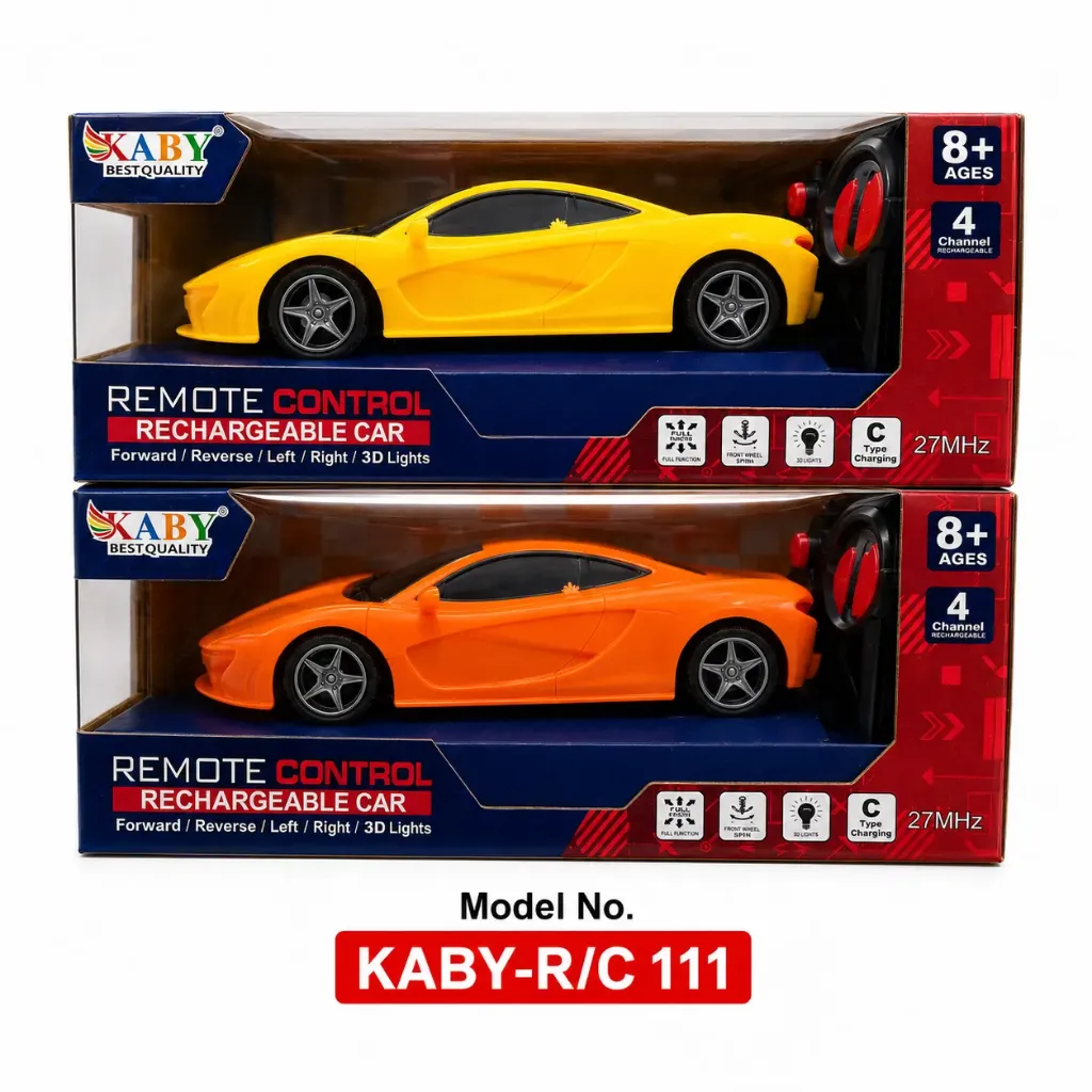 [KBS-2261] Remote Control Car with Light (Model No: KABY-R/C 111) - Assorted Car Model