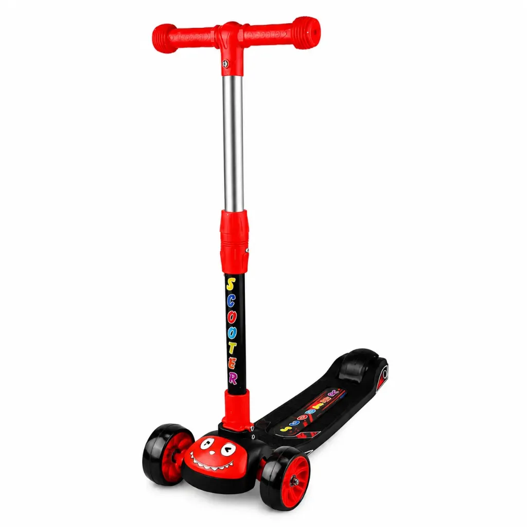 3 Wheel Kick Scooter with LED Light Wheels