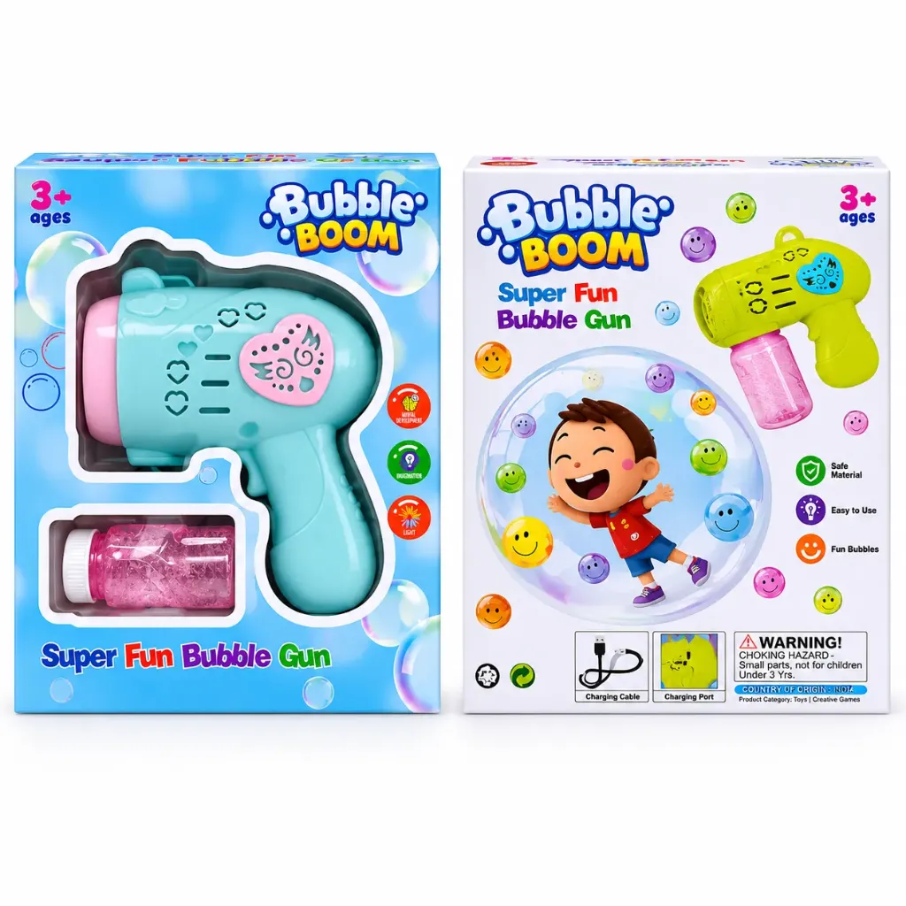 Electric Bubble Gun (Bubble Boom)