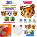 Animal Shaped Drawing Book (1 Book)-2271