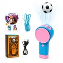 2 in 1 Hand Fan with Ball Blowing