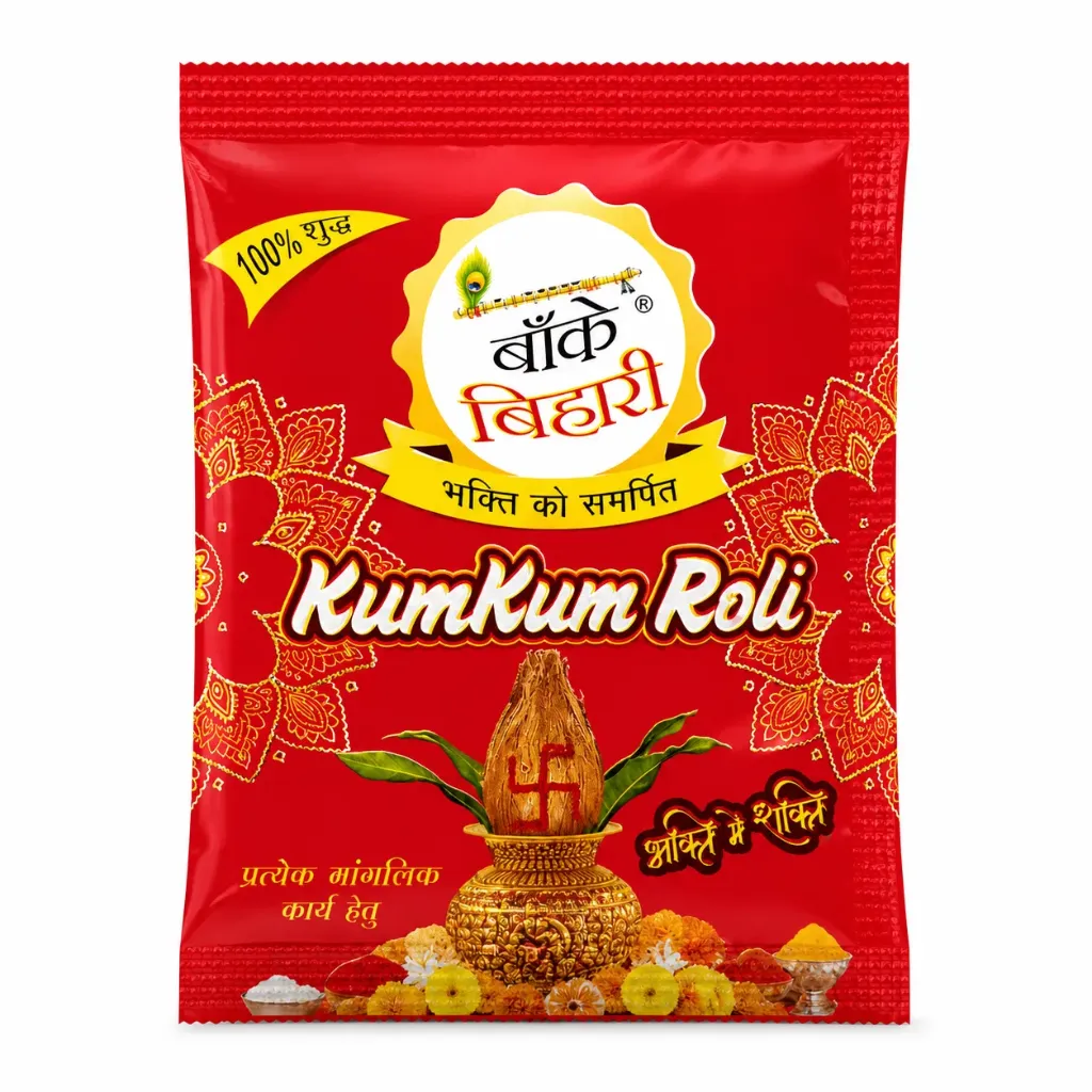 Bankey Bihari Kumkum Roli 10g Pouch