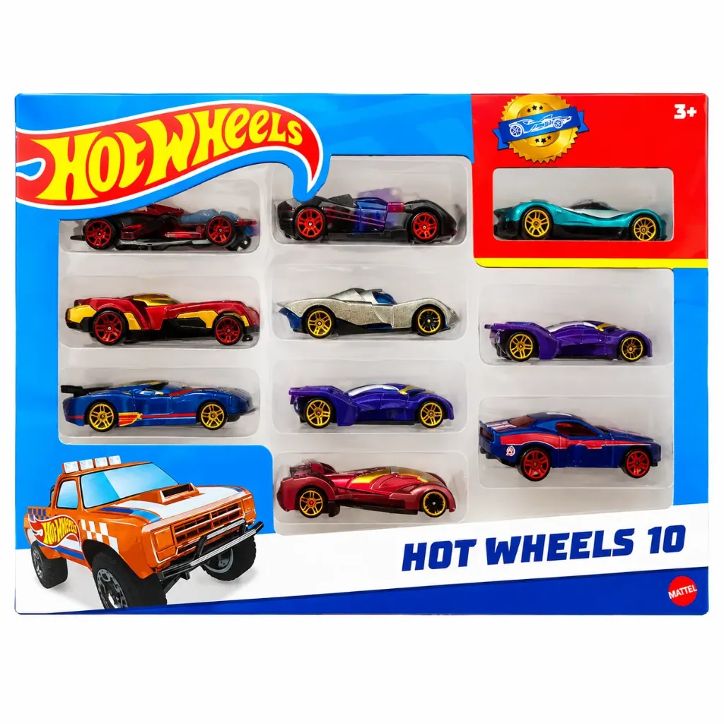 Hot Wheels Car (Pack of 10)