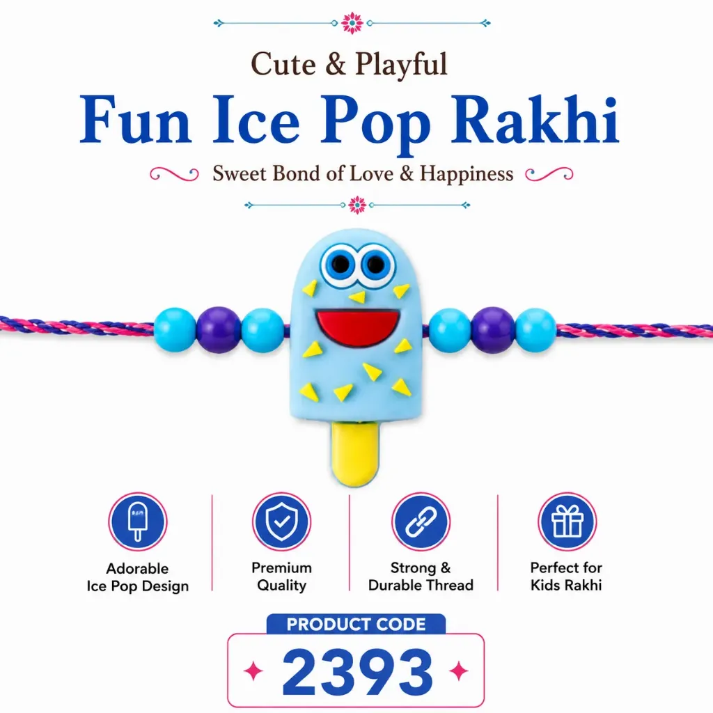 Rakhi - Ice Pop Rakhi for Kids (2393)