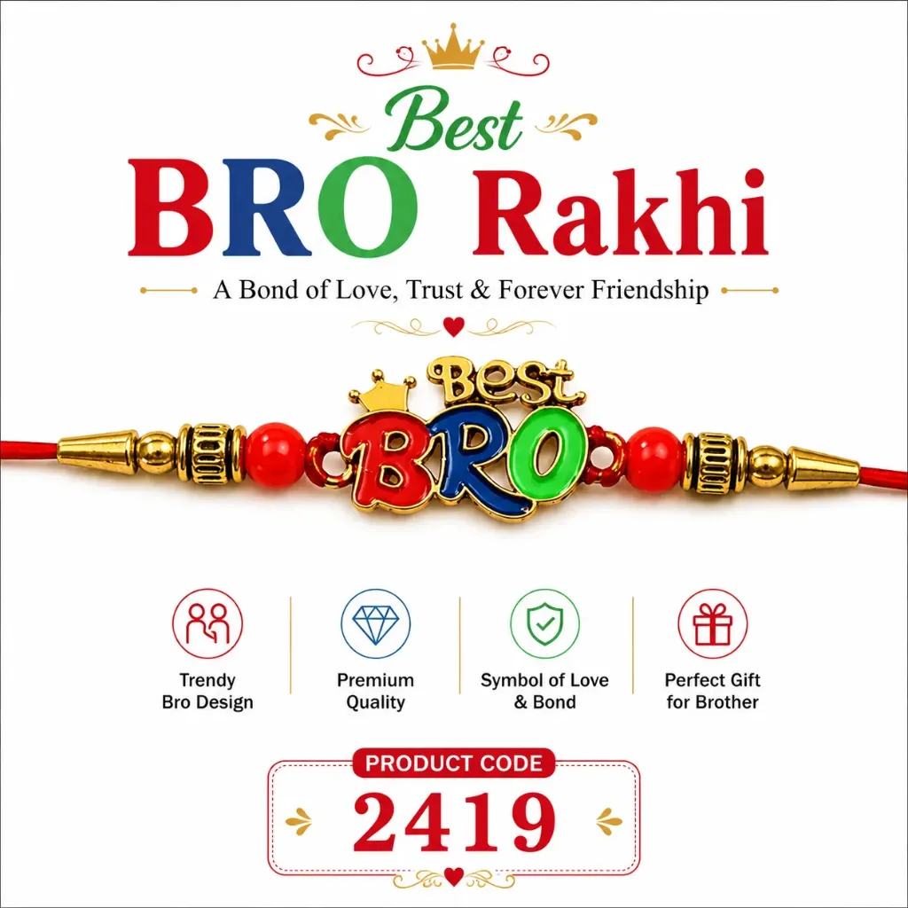 Rakhi - Best Bro Rakhi (2419)