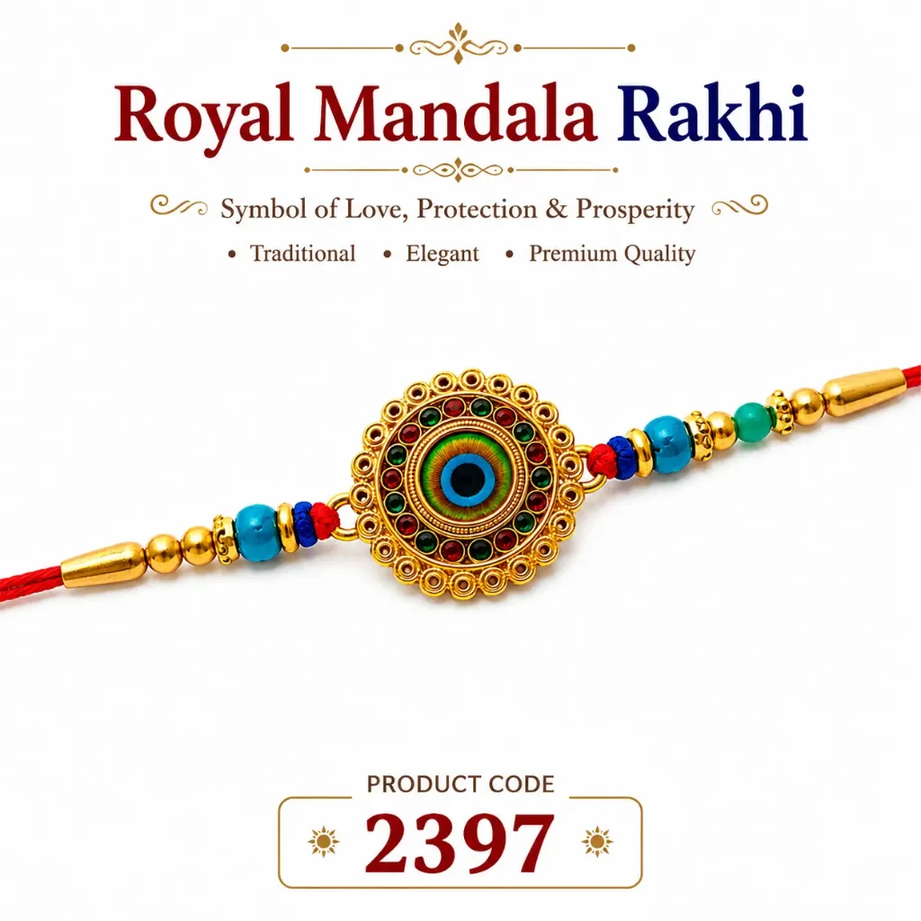 Rakhi - Royal Mandala Rakhi (2397)