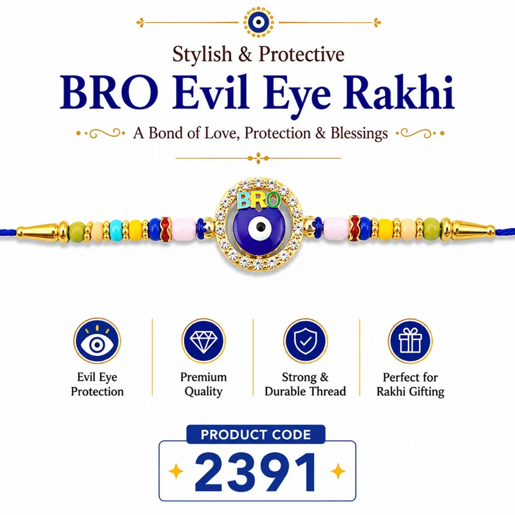 Rakhi - Bro Evil Eye Rakhi (2391)