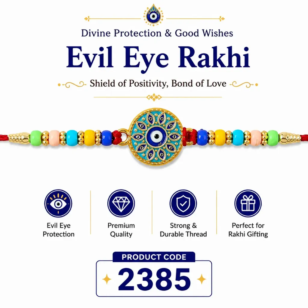 Rakhi - Evil Eye Mandala Rakhi (2385)