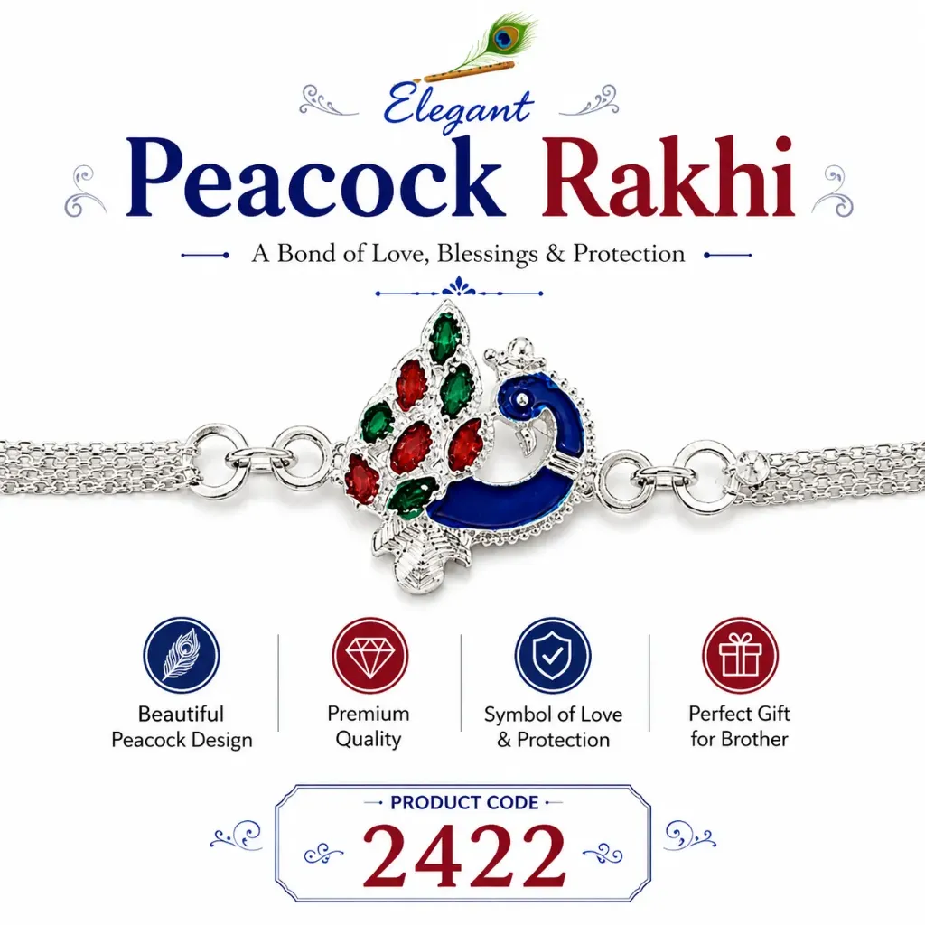 Rakhi - Peacock Rakhi (2422)
