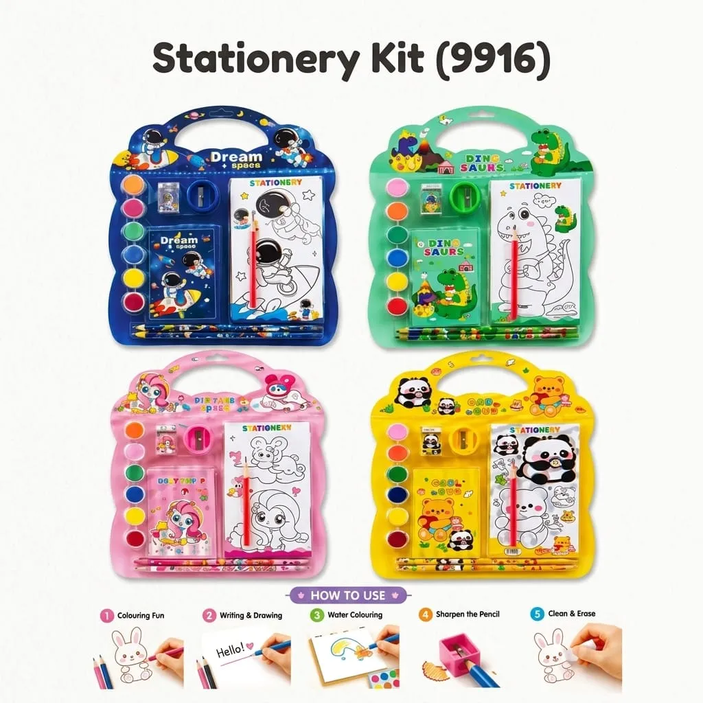 Stationary Kit (9916) Random Design 1 KIT-2449