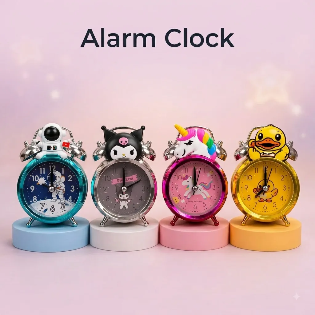 Alarm Clock (Assorted Design)