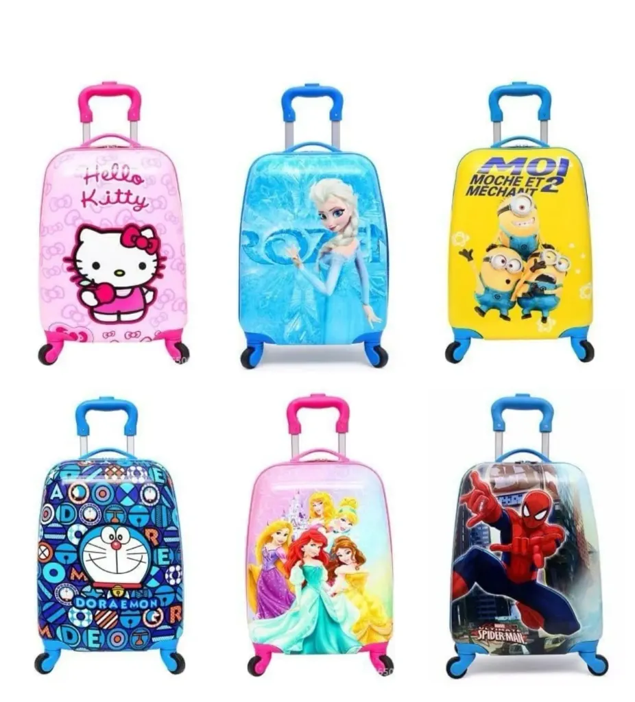 Kids Trolley Bag (Random Design)-2460