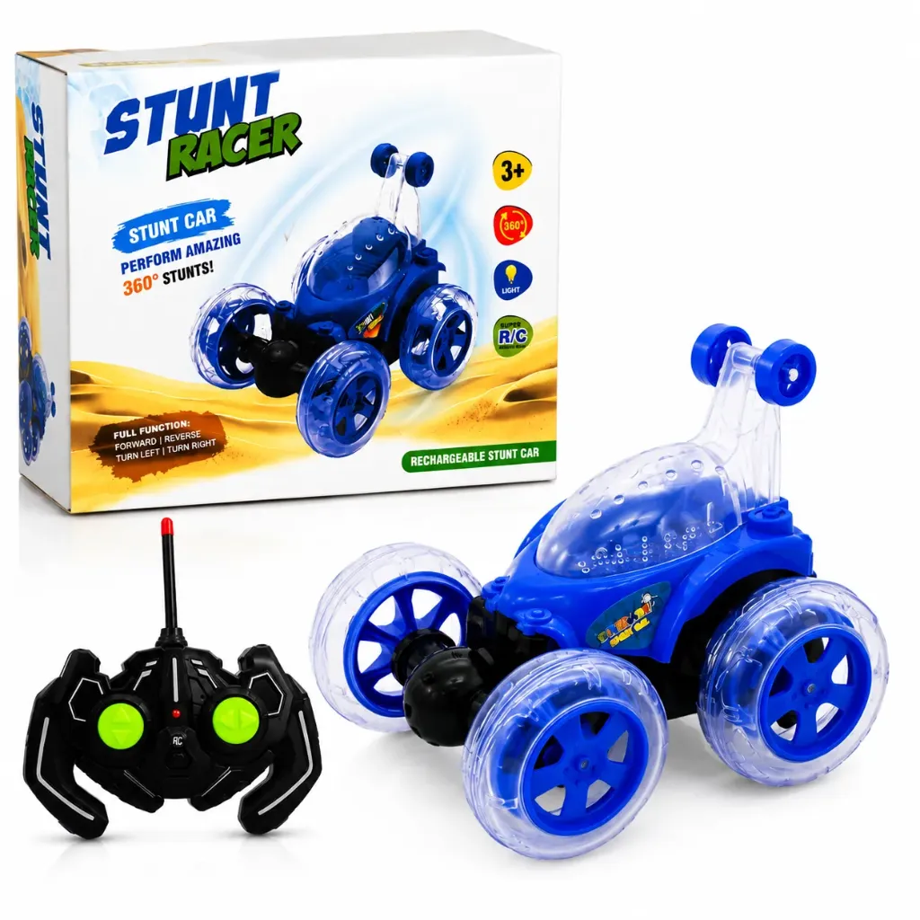 [KBS-2486] Remote Control 360° Rotating Stunt Car Toy with Light & Music-2486