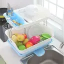 2 Tier Dish Drainer Rack