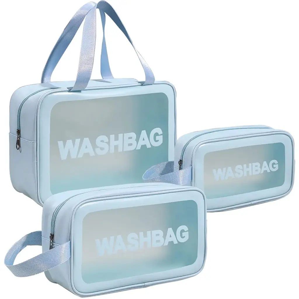 [KBS-235] 3 Pcs Wash Bag (Cosmetic Bag)