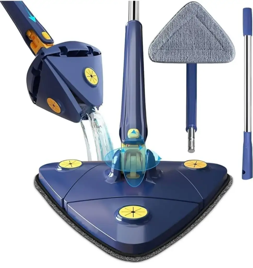 [KBS-538] 360 Degree Rotatable Triangle Mop