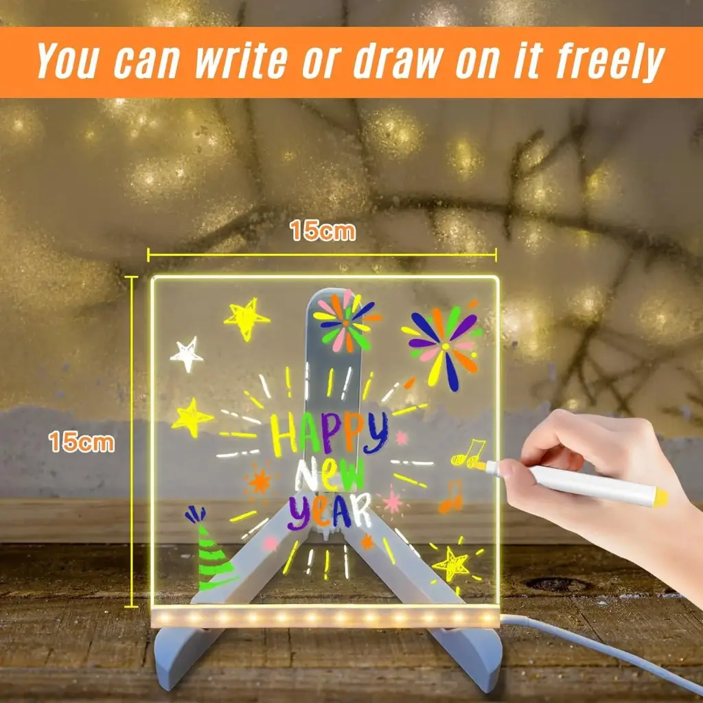 3D Acrylic Writing Pad (15*15cm)