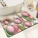 3D Bathroom Door Mat