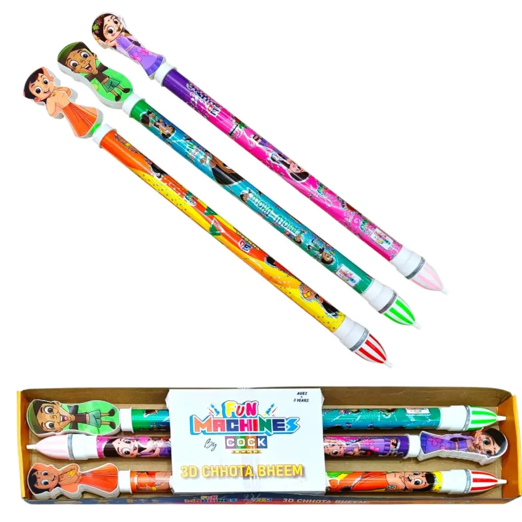 3D Chota Bheem Pichkari (Size: 68cm, Murga Brand)