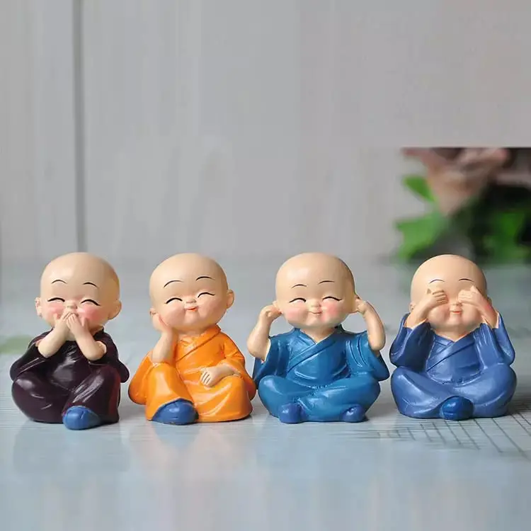 Buddha Monk Set (4 Pcs)