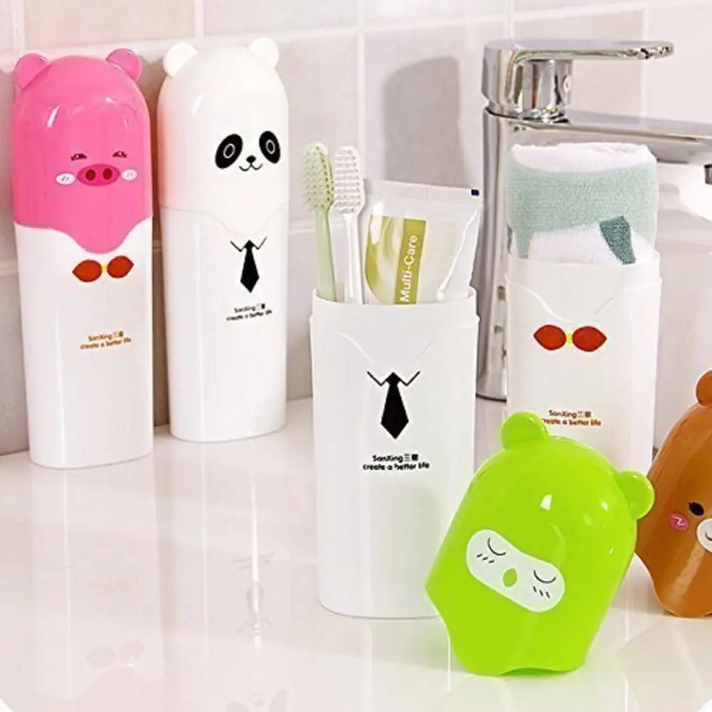 Cute Cartoon Toothbrush Holder