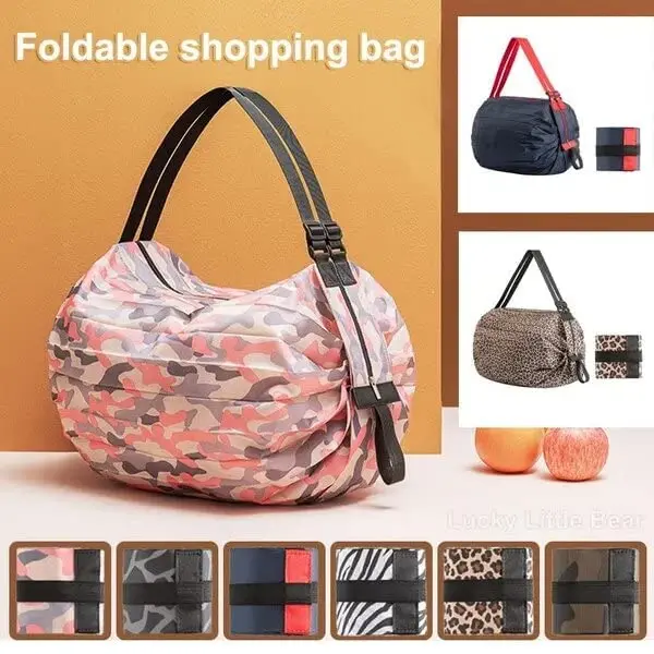 [KBS-240] Foldable Shoulder Shopping Bag