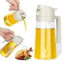 Glass Oil Dispenser with Mist Spray
