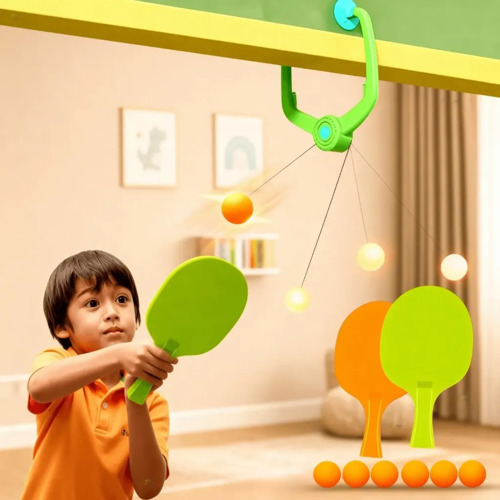 [KBS-128] Hanging Table Tennis (1 Ball, 1 Racket)