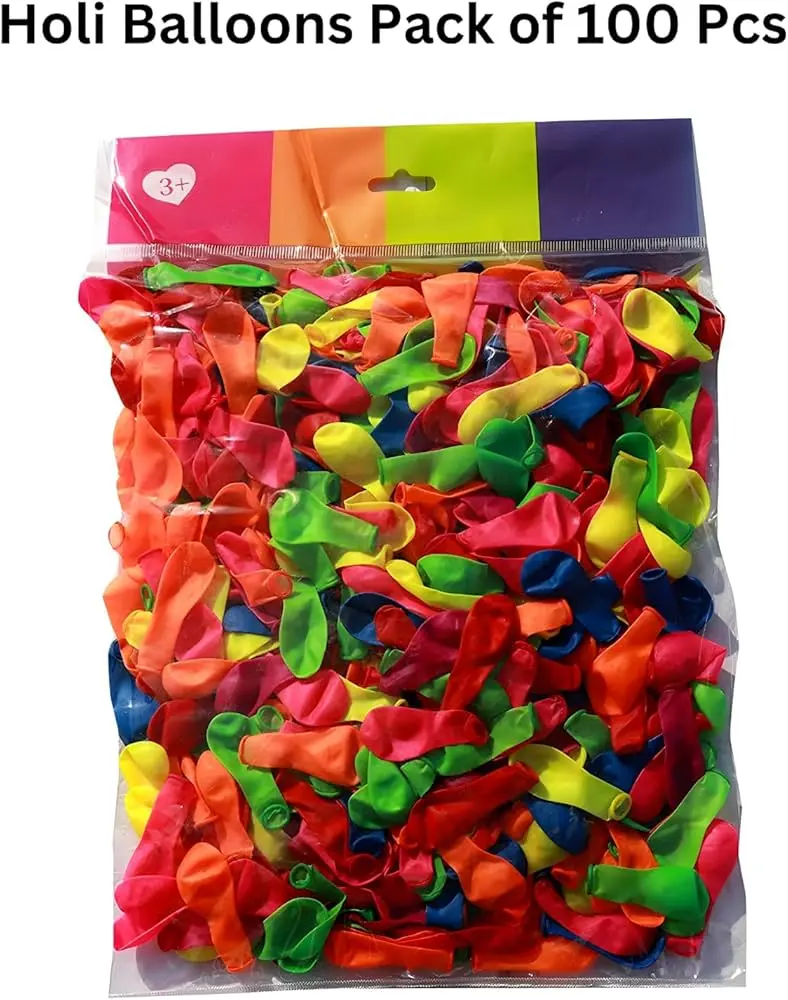 Holi Balloons (100 Pcs)
