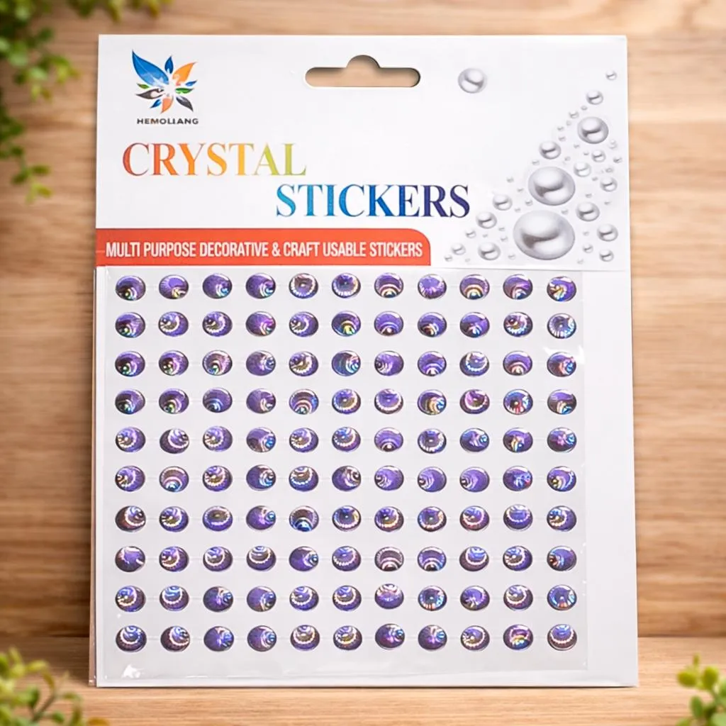 [KBS-1933] Decorative Stickers (Purple Stone)